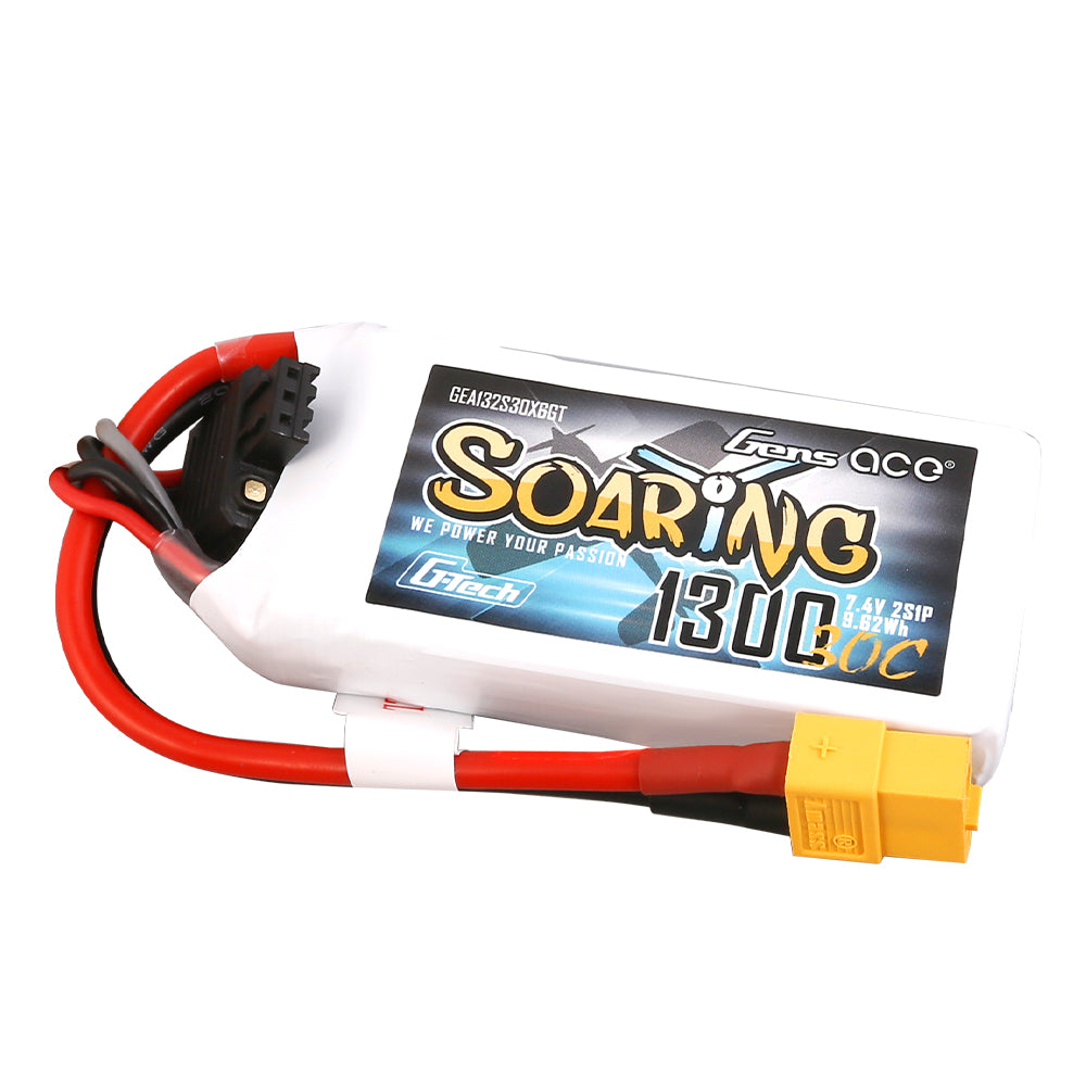 Gens Ace Air Classic 1300mAh 2S 7.4V batterie avion XT60