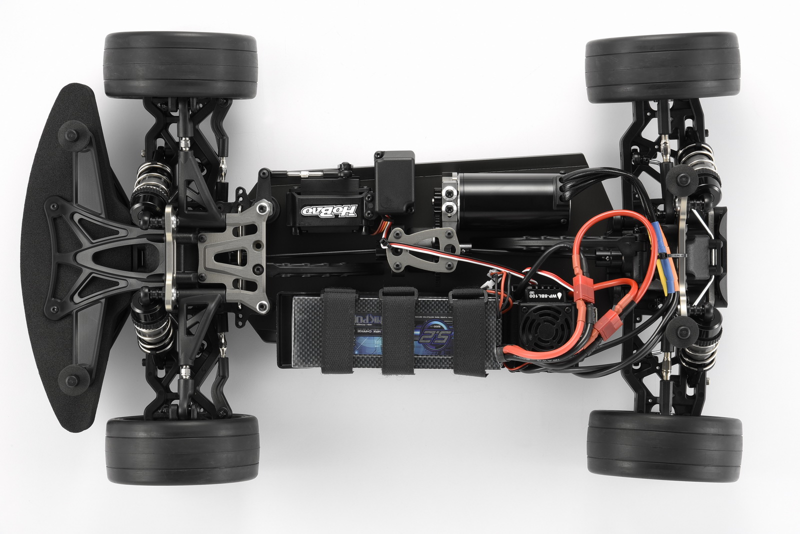 Hobao Hyper VTE HB-VTE-C150DG Voiture RC 1/8 RTR Grise