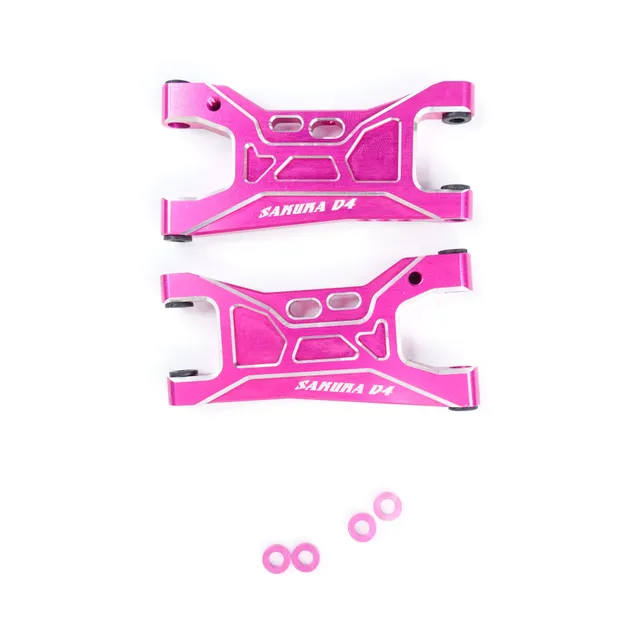 3Racing Sakura SAK-D4805 triangle arrière alu inférieur D4 noir