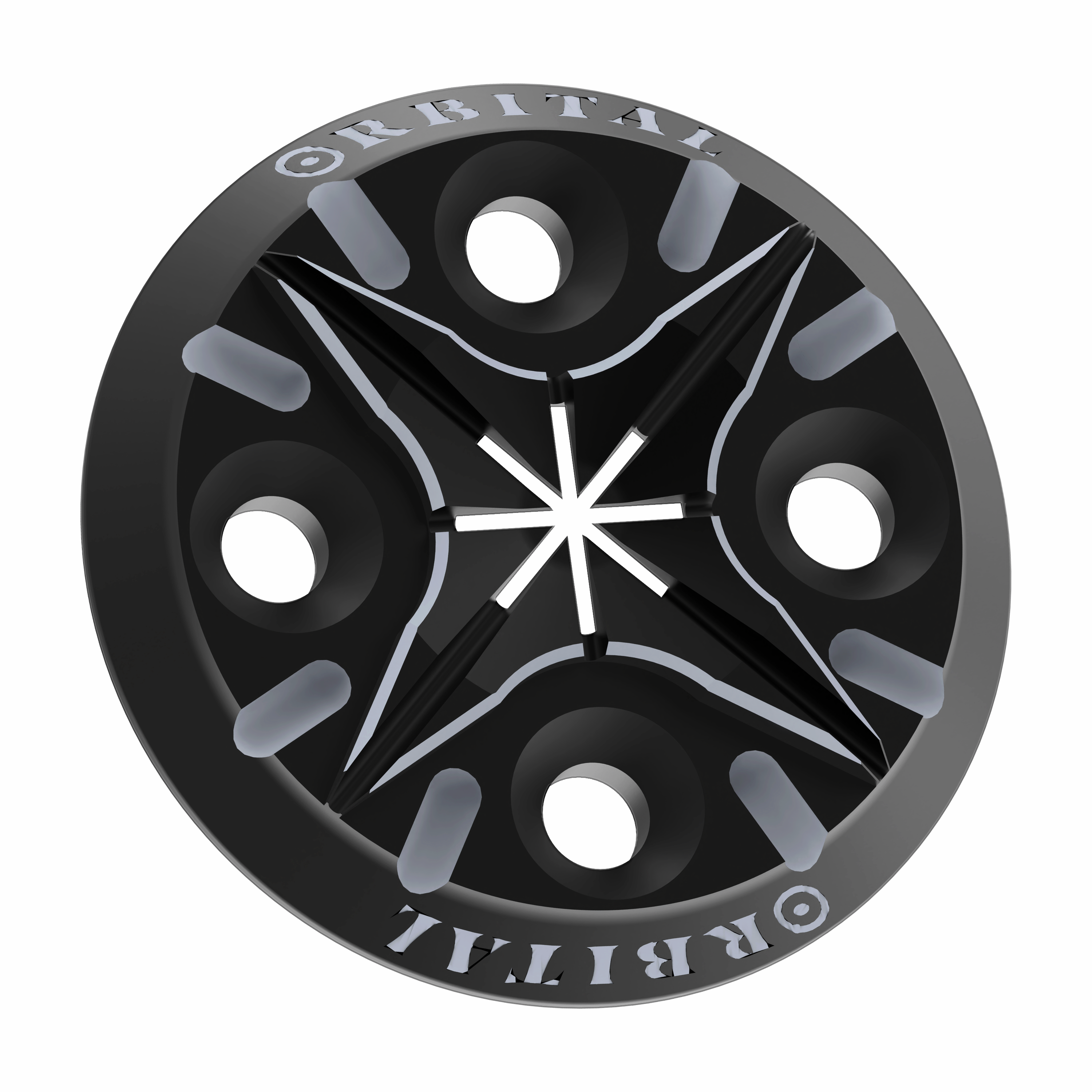 3Racing Sakura SAK-D5632 Cache Couronne D5 Noir