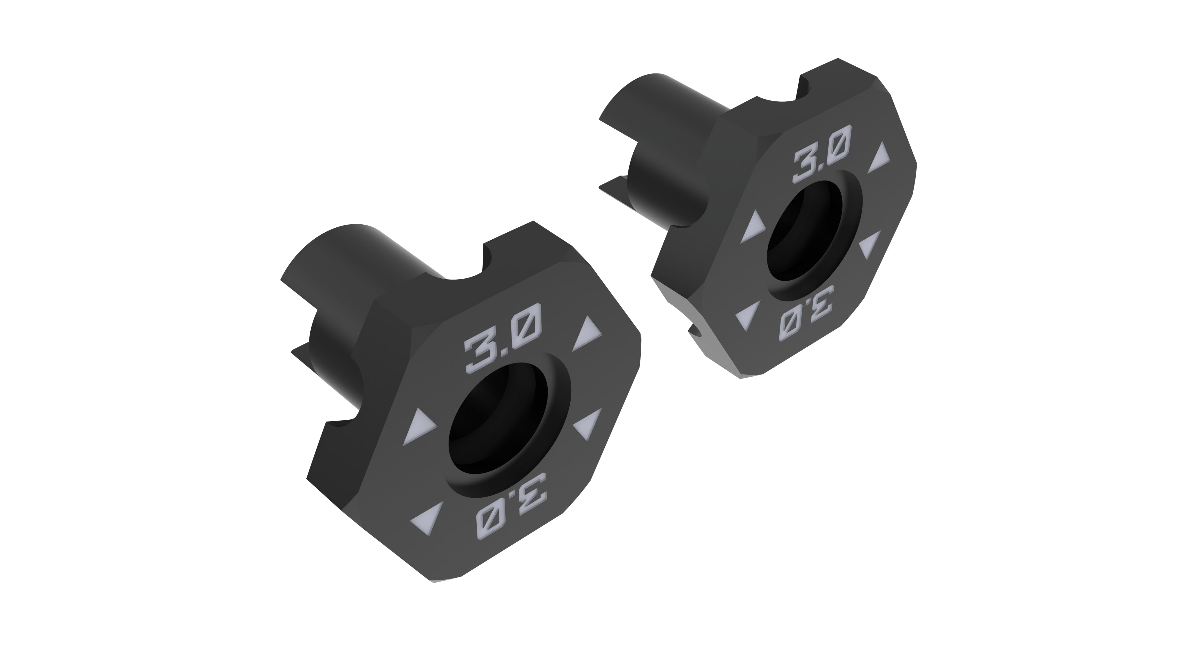 3RACING Cero SAK-Z136 Hexagone Roue 3.0mm