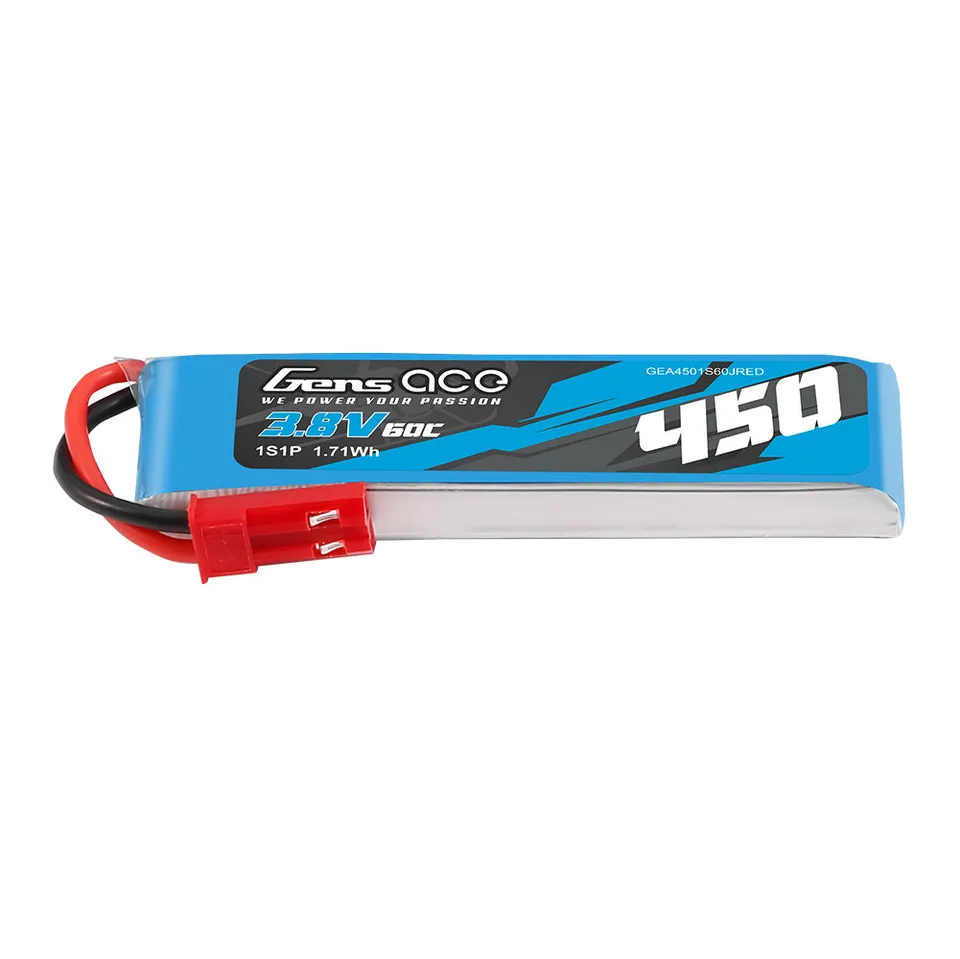 Gens Ace Car Classic batterie LiPo 1S 450mAh HV JST