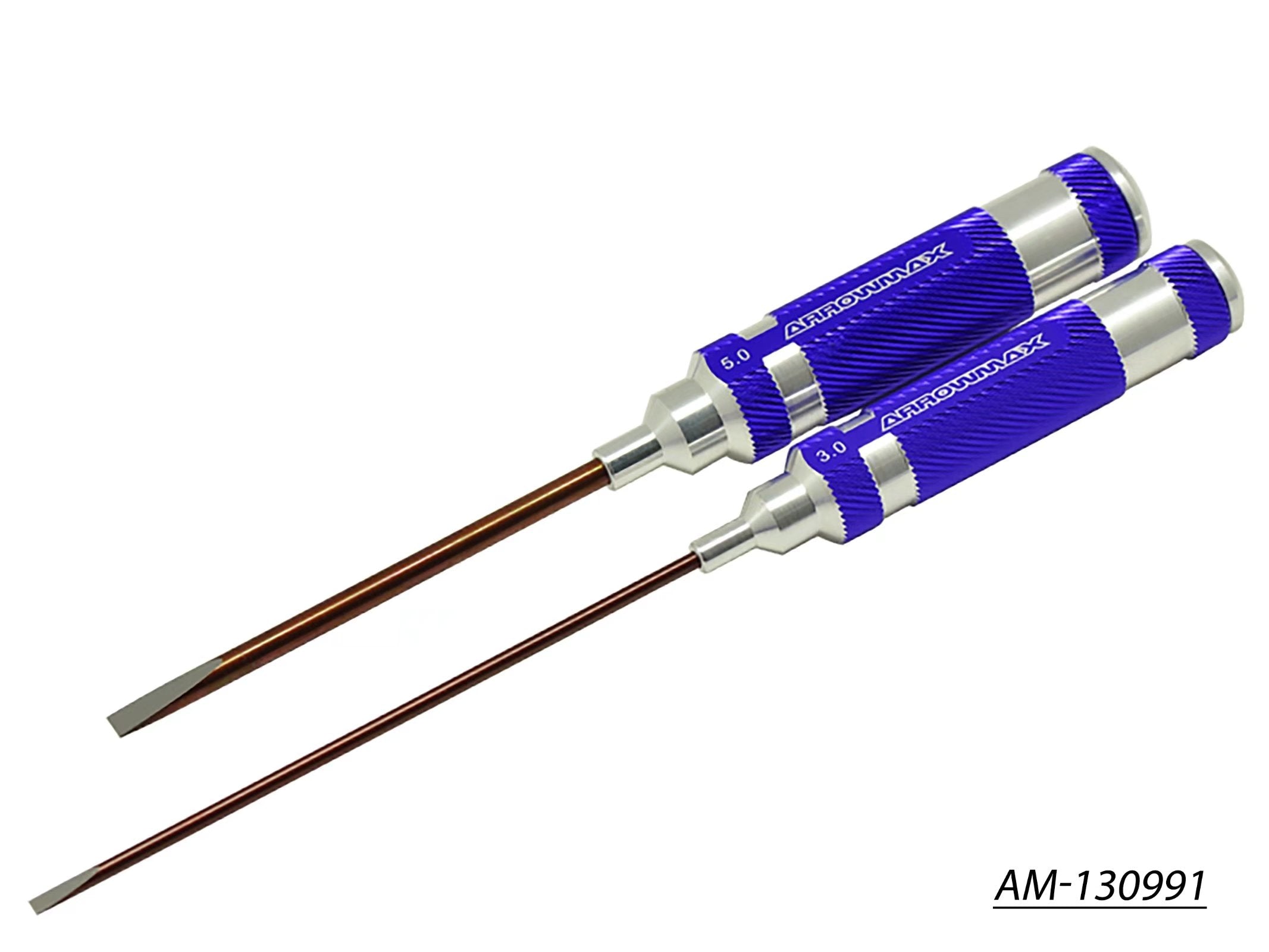 Arrowmax tournevis plat 3.0 et 5.0 lot de 2