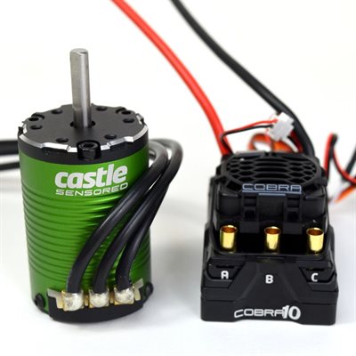 Castle Cobra 10 1410-3800KV combo brushless 1/10 sensored