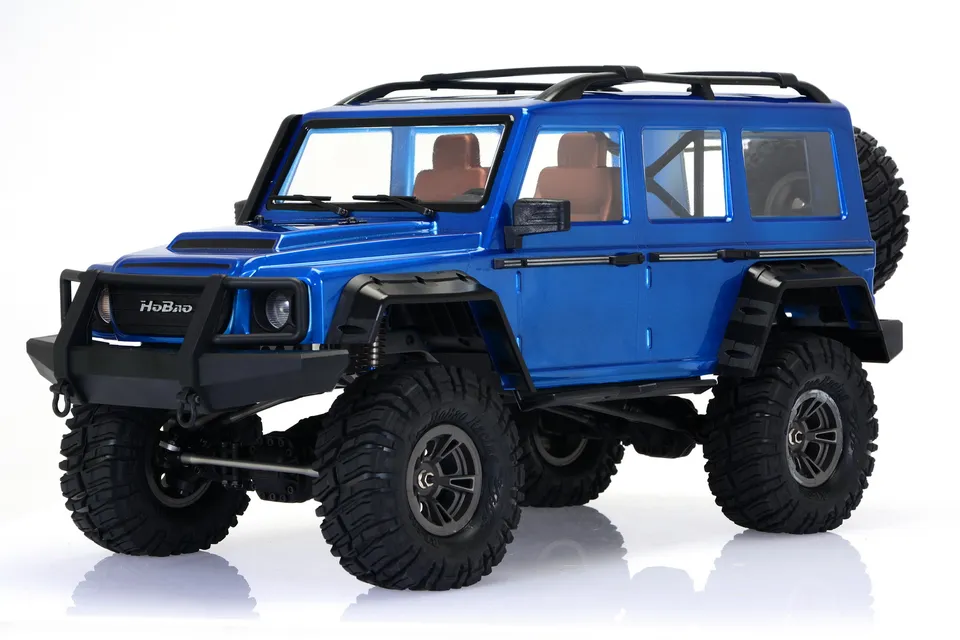 Hobao DC1E crawler RC 1/10 électrique bleu RTR