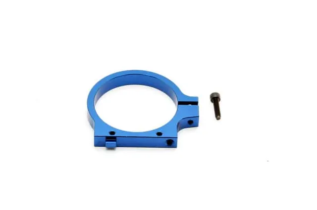 Hobao 94070BU support moteur alu bleu 40mm pièce RC