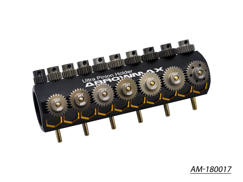Arrowmax AM-180017 set 17 pignons 48DP 15T-31T + rack