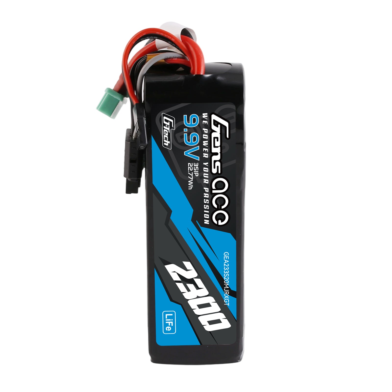 Gens ace 2300mAh 3S batterie TX RX 9,9V LiFe