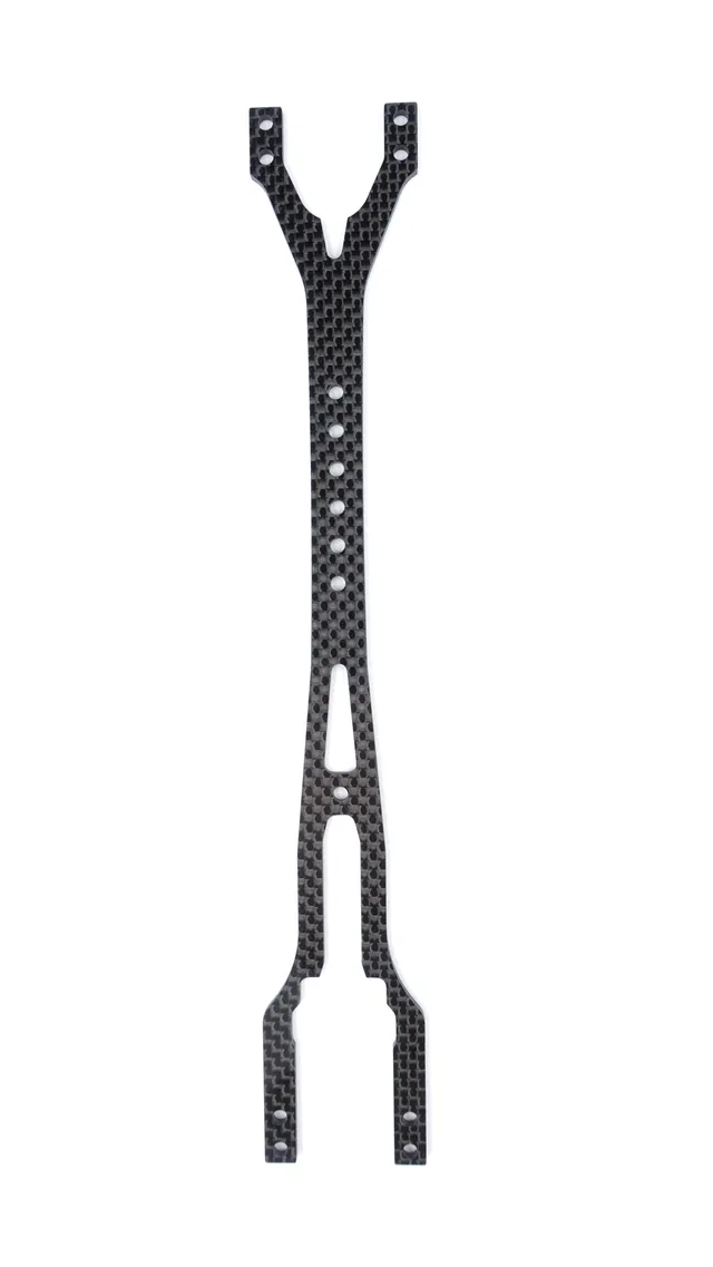 3Racing Advance SAK-A508 platine supérieure graphite 2.0mm