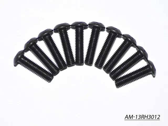 Arrowmax Screws Vis Allen Ronde M3x12 AM-13RH3012 (10)