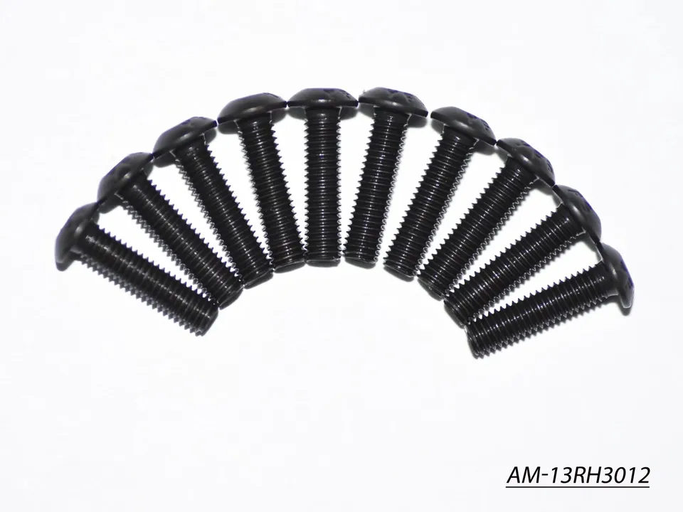 Arrowmax Screws Vis Allen Ronde M3x12 AM-13RH3012 (10)