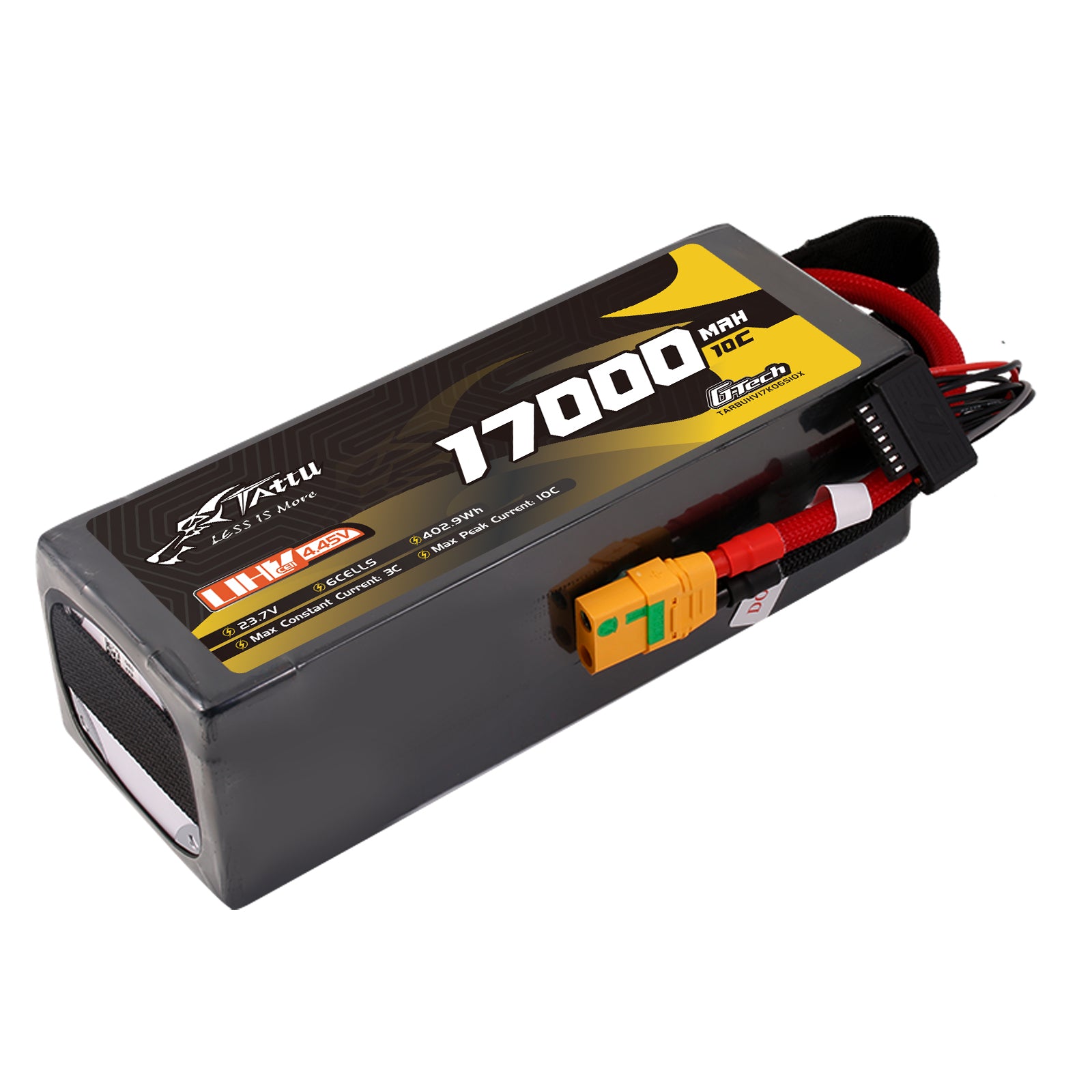 Gens Ace Semi-Solid State 17000mAh 6S batterie LiPo HV XT90S