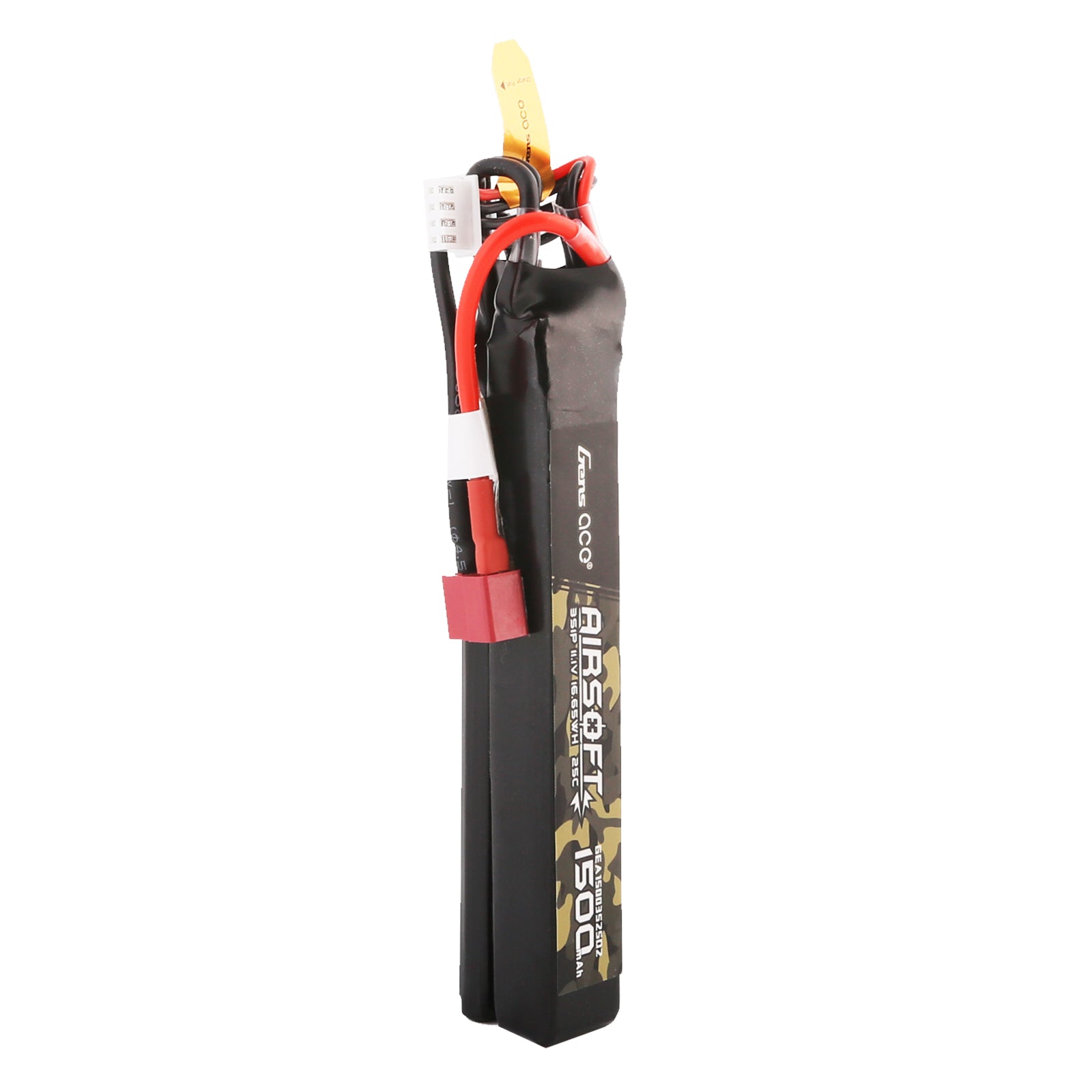 Gens Ace Airsoft batterie LiPo 1500mAh 3S 25C Nunchuck