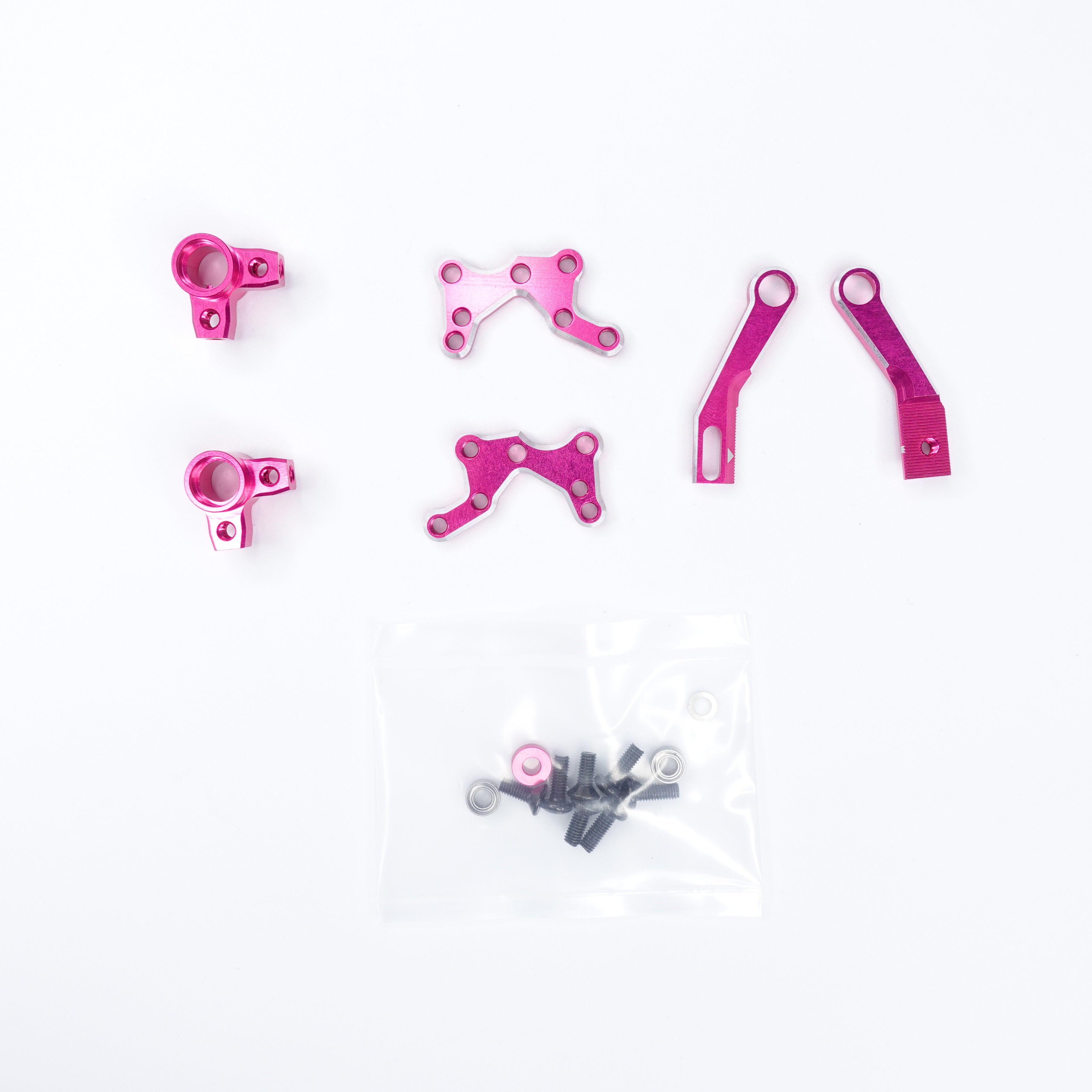 3Racing Sakura direction aluminium D4 rose drift 1/10