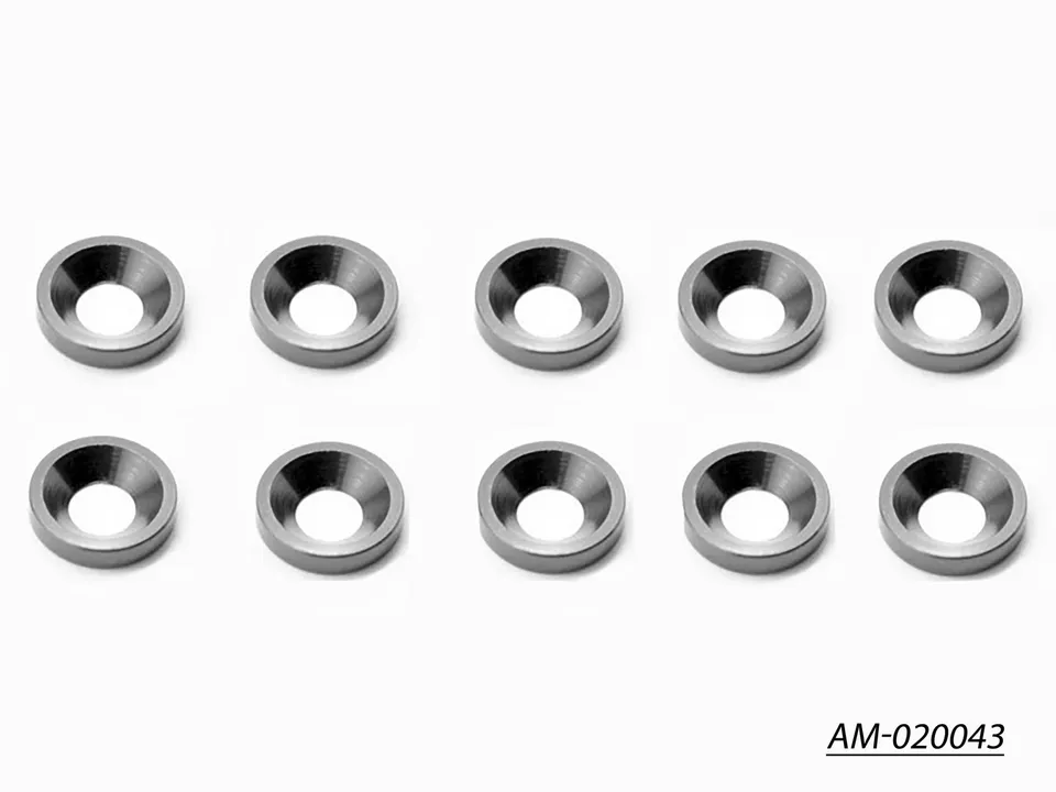 Arrowmax Accessories rondelle fraisée M4 AM-020043 grise lot 10