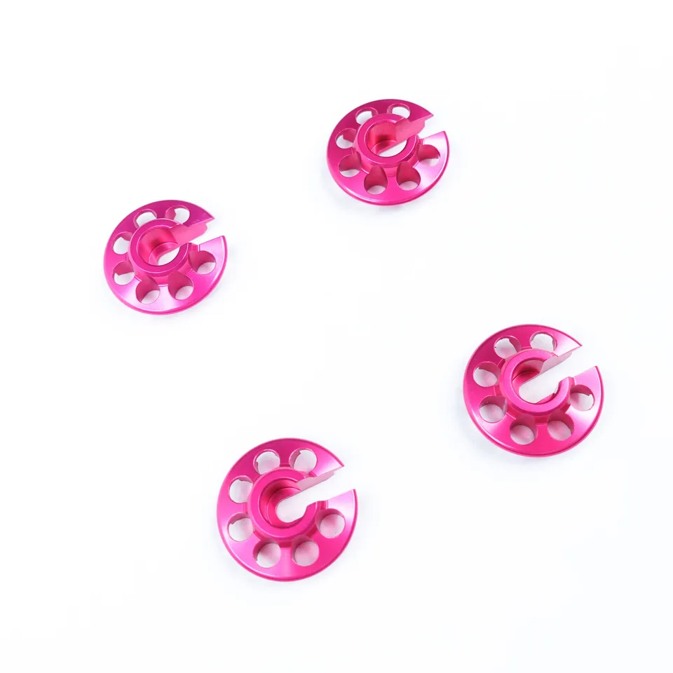 3Racing Sakura 3RAC-DP08/PK Coupelle Ressort Alu 14 mm Rose