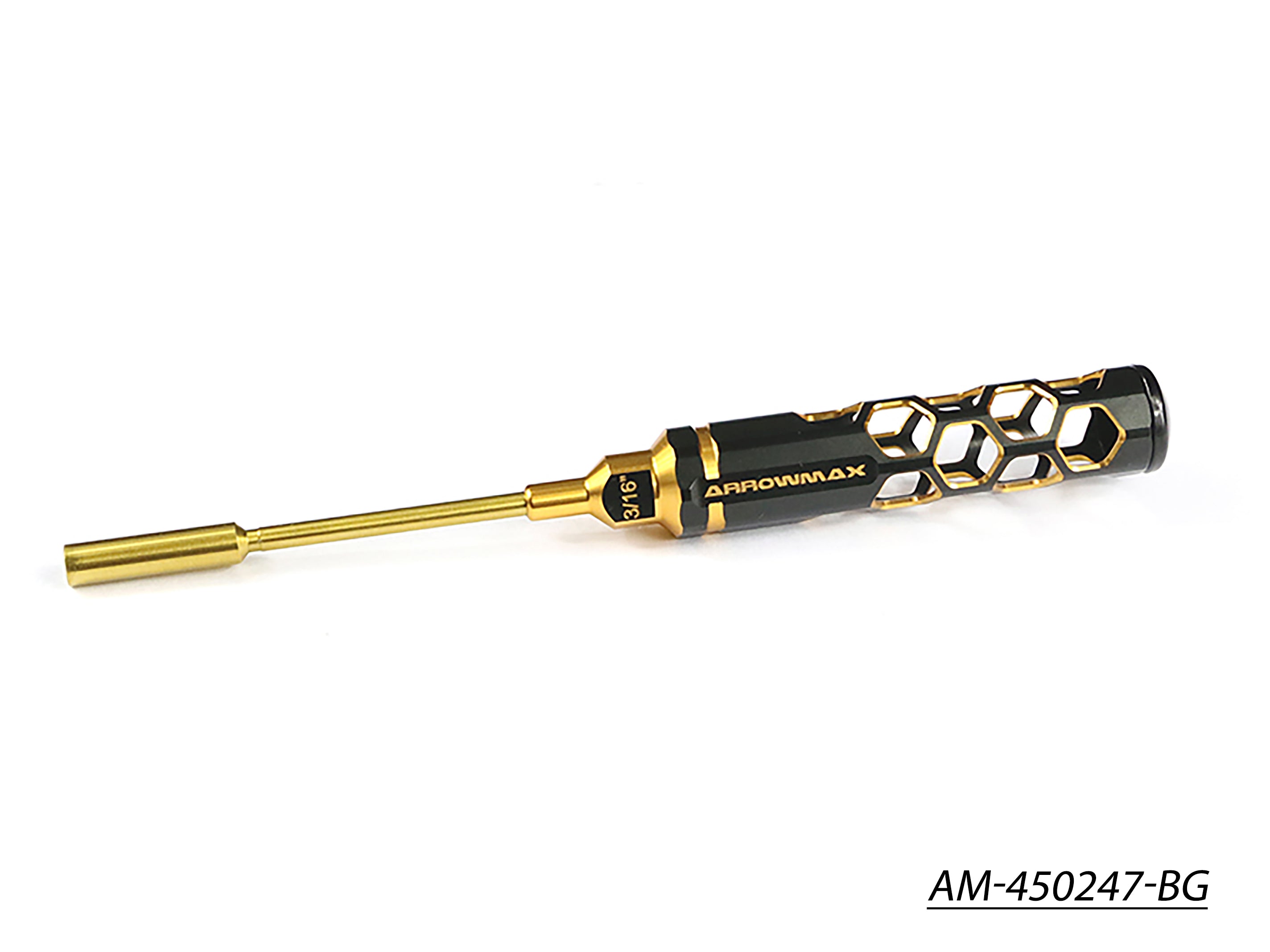 Arrowmax Black Golden Tournevis écrou 5.5x100mm AM-450155-BG