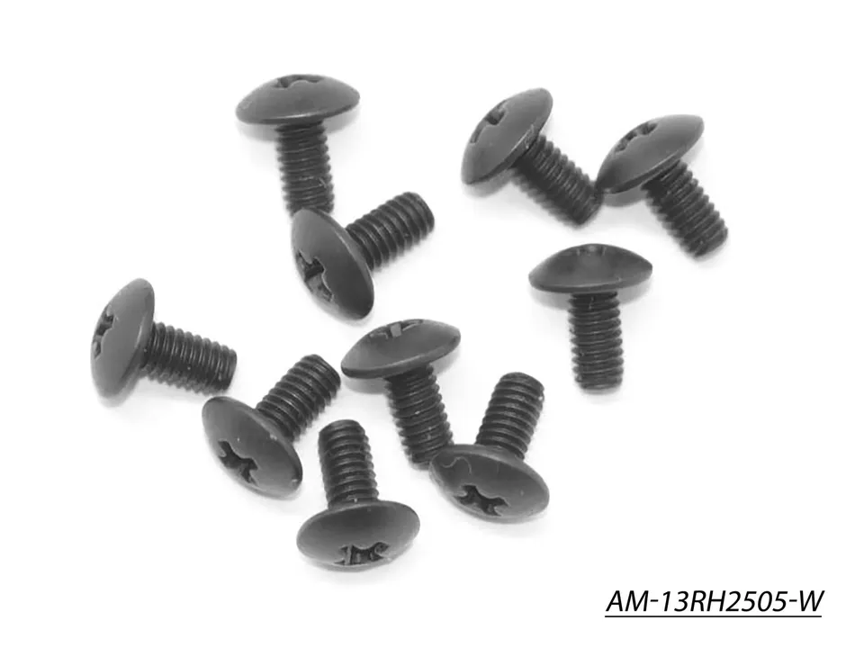 Arrowmax Screws AM-13RH2505-W vis M2.5x5 cruciforme