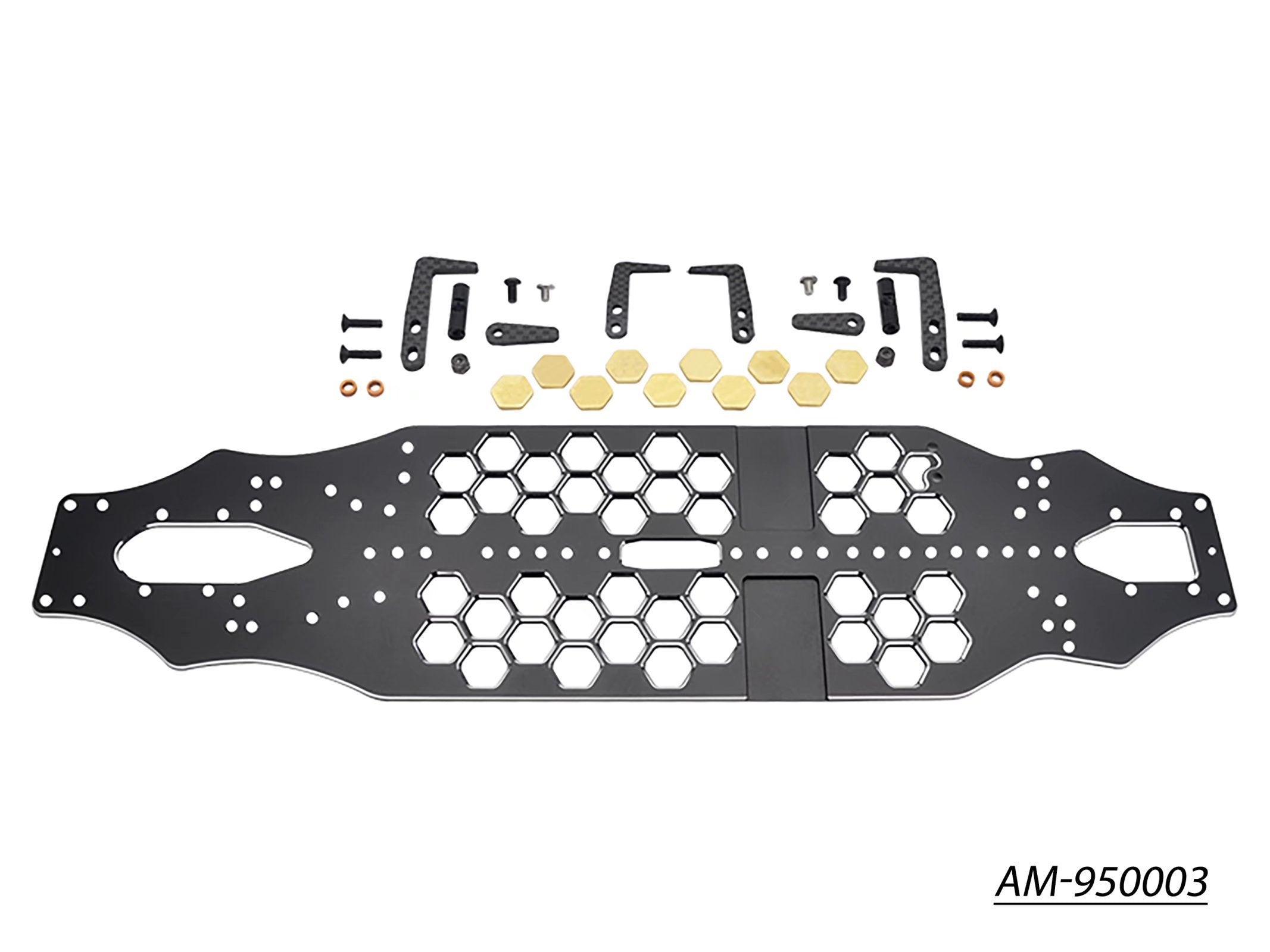 Arrowmax Arrowspace Châssis Alu Yokomo BD10 AM-950003 nid abeille
