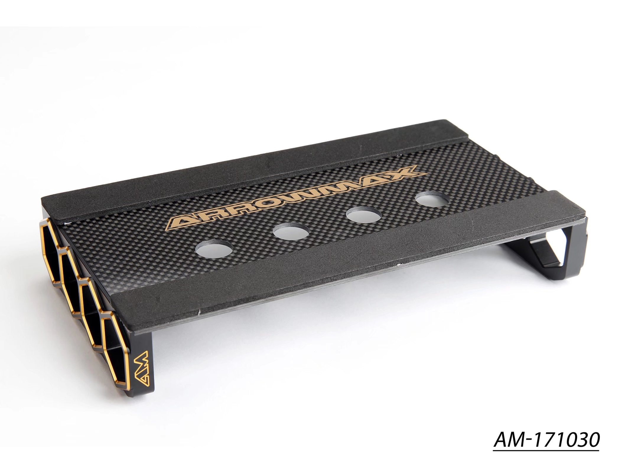 Arrowmax Set-Up Frame AM-171030 platine réglage 1/10 noir doré