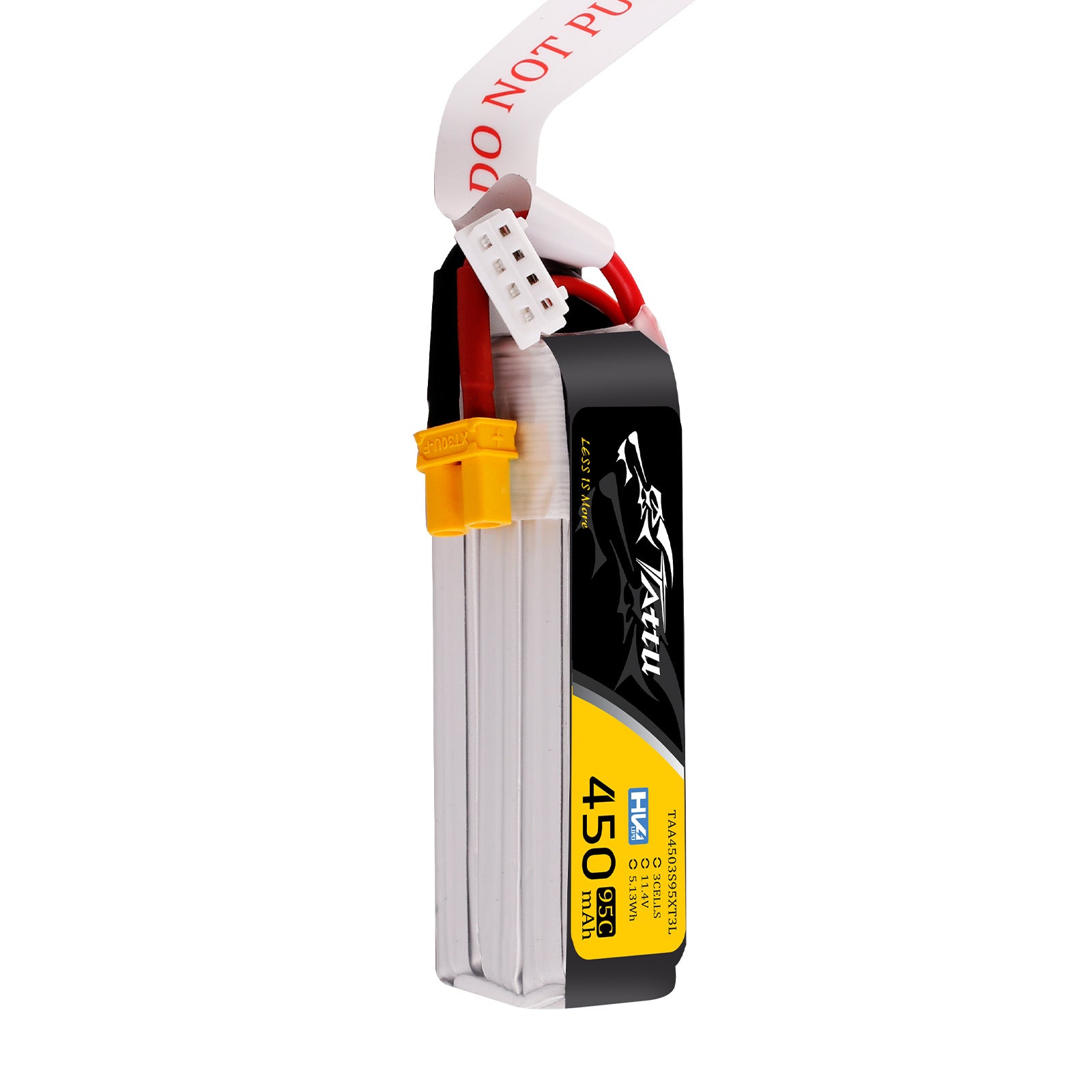 Tattu 450mAh 3S batterie LiPo HV 95C XT30 longue