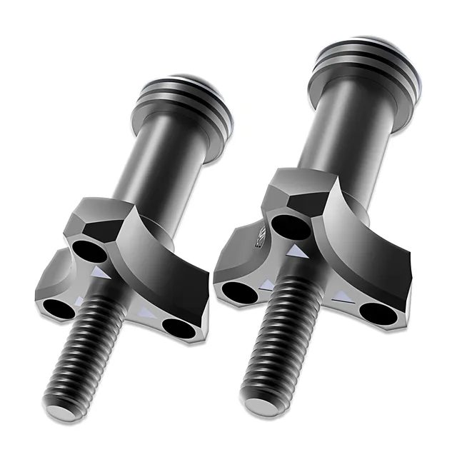 3Racing Auper D6 SAK-D6815 axe avant alu offset
