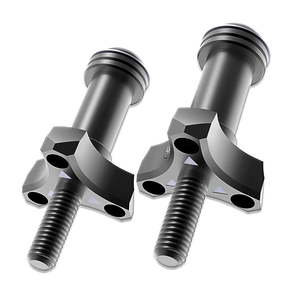 3Racing Auper D6 SAK-D6815 axe avant alu offset