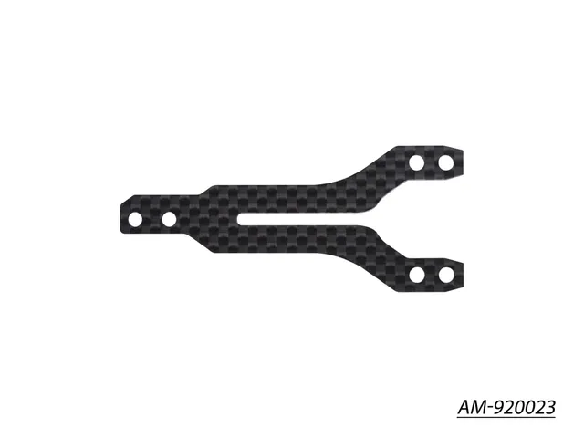 Arrowmax Medius AM-920023 platine supérieure avant 2,0 mm Yokomo BD9