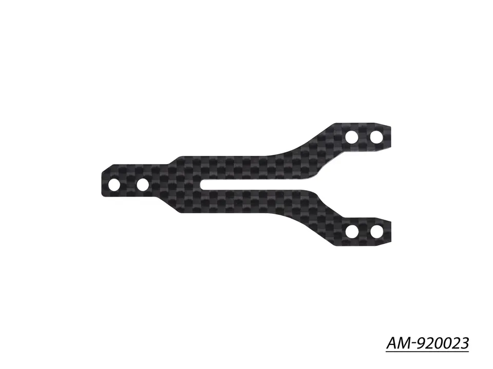 Arrowmax Medius AM-920023 platine supérieure avant 2,0 mm Yokomo BD9