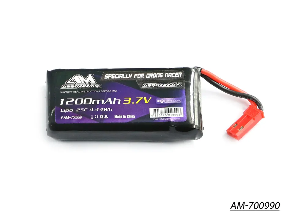Arrowmax AM-700990 batterie LiPo 1S 1200mAh Kyosho Drone
