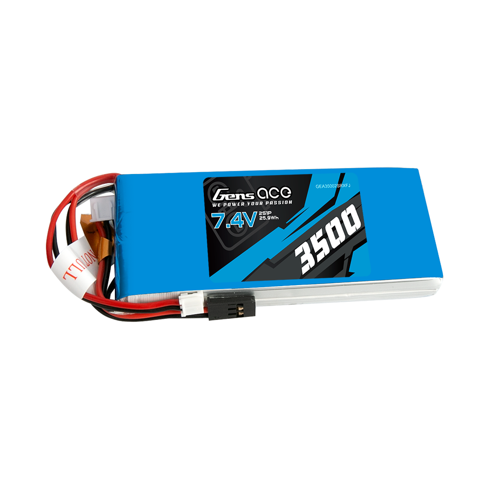 Gens Ace TX/RX 3500mAh 2S 7.4V batterie LiPo radio