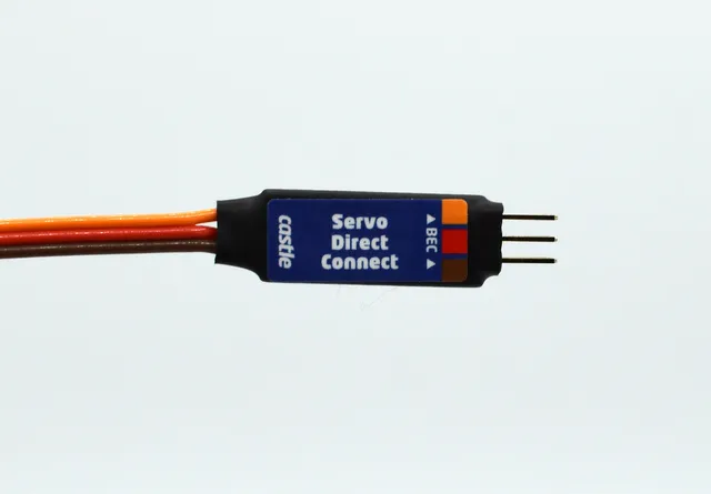 Castle Servo Direct Connect câble alimentation servo BEC