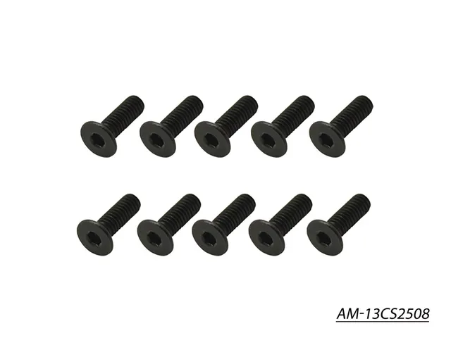 Arrowmax Screws vis fraisée M2.5x8 AM-13CS2508 lot 10 acier