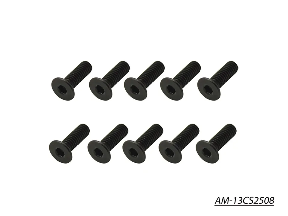 Arrowmax Screws vis fraisée M2.5x8 AM-13CS2508 lot 10 acier