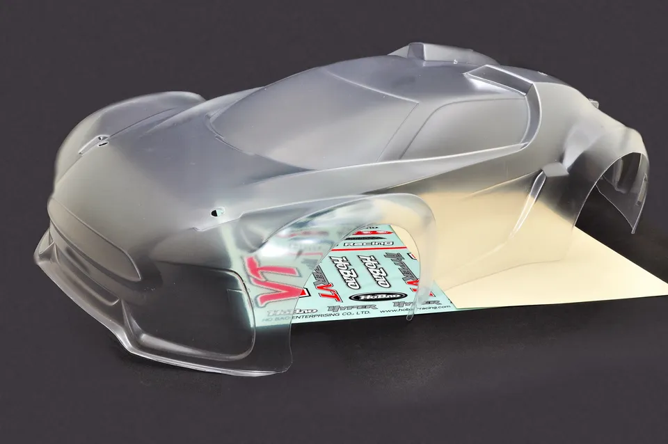 Hobao Upgrades OP-0130 carrosserie Hyper VT 1/8 transparente