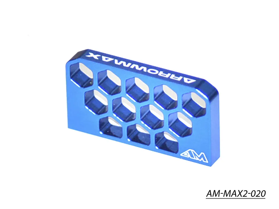 Arrowmax Option Parts AM-MAX2-020 cale batterie alu 7075