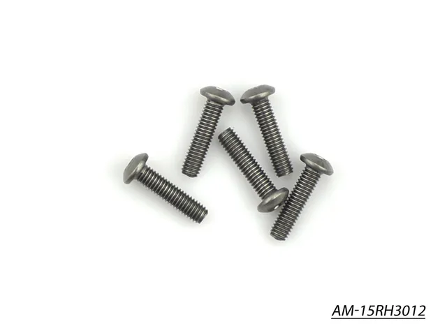 Arrowmax Screws Vis Titane M3x12 AM-15RH3012 x5