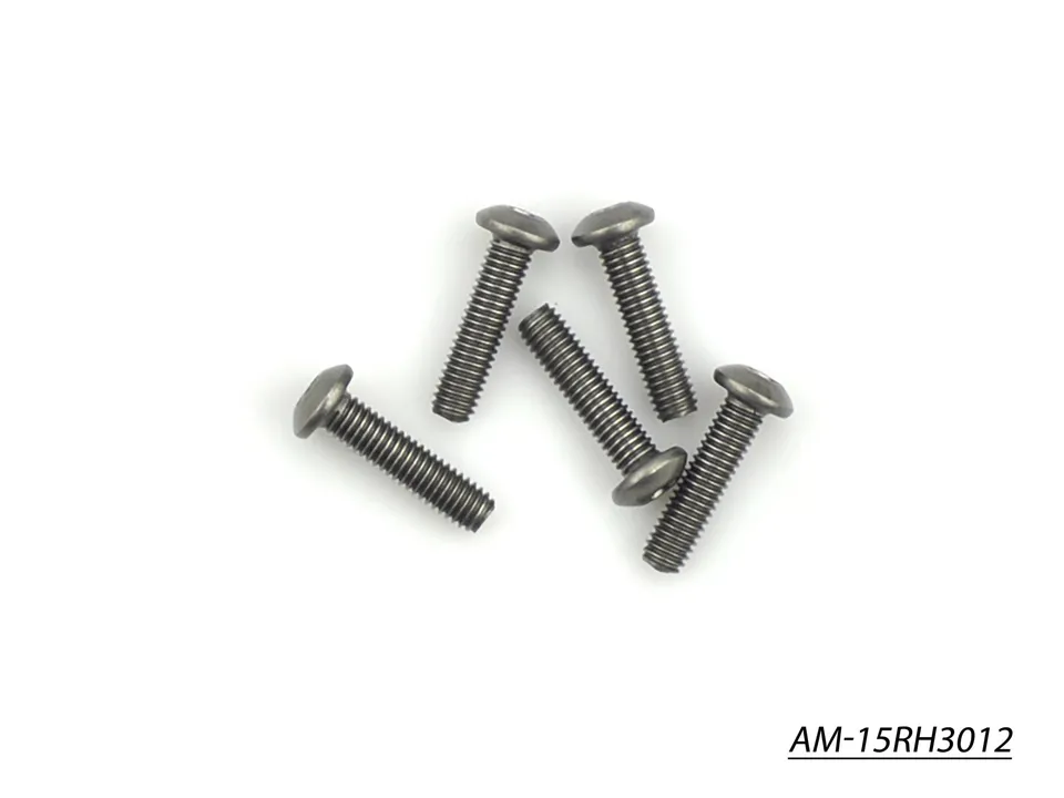 Arrowmax Screws Vis Titane M3x12 AM-15RH3012 x5