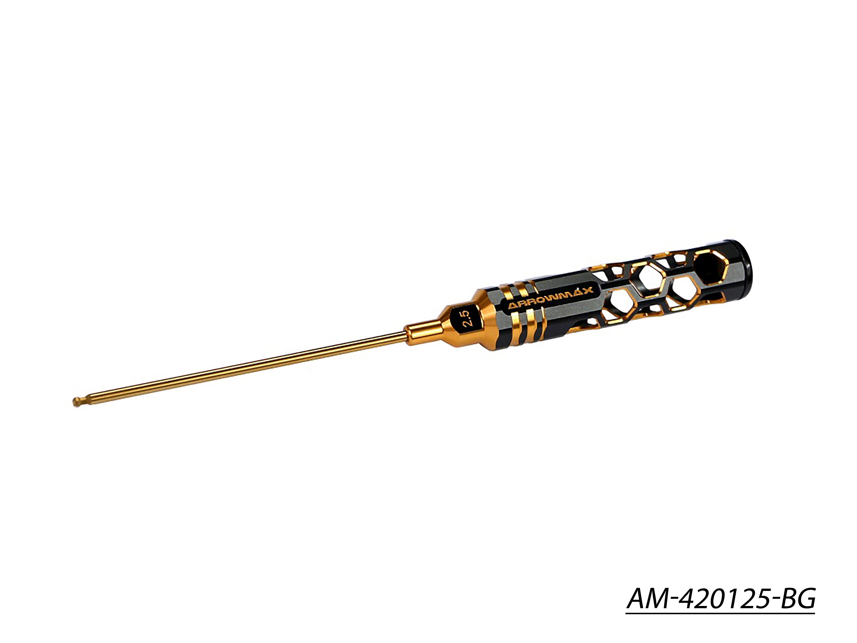 Arrowmax Black Golden AM-420130-BG clé boule 3,0x120mm