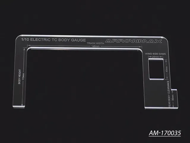 Arrowmax Setup Gauge AM-170035 jauge carrosserie touring 1/10