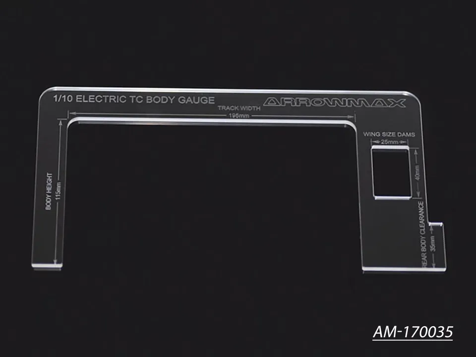 Arrowmax Setup Gauge AM-170035 jauge carrosserie touring 1/10