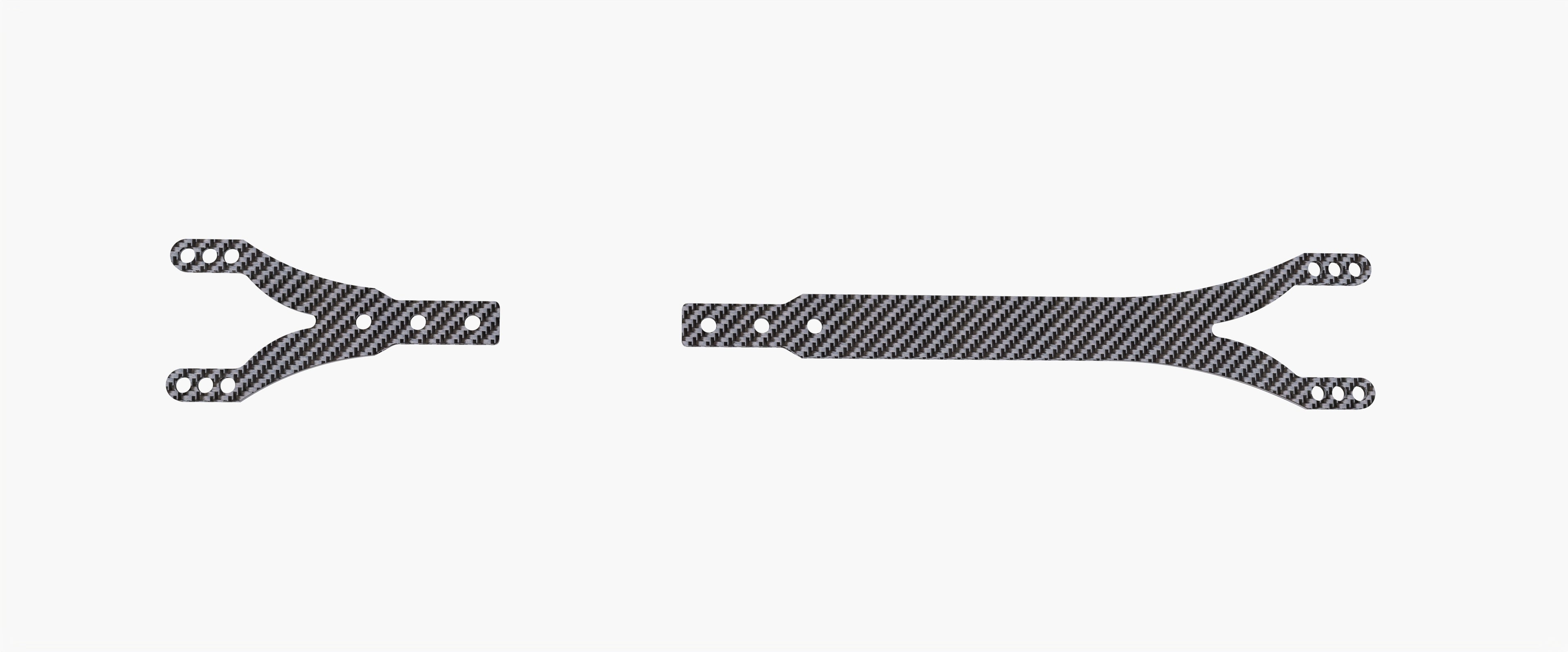 3Racing Cero SAK-CS130/GA platine supérieure graphite Cero Sport
