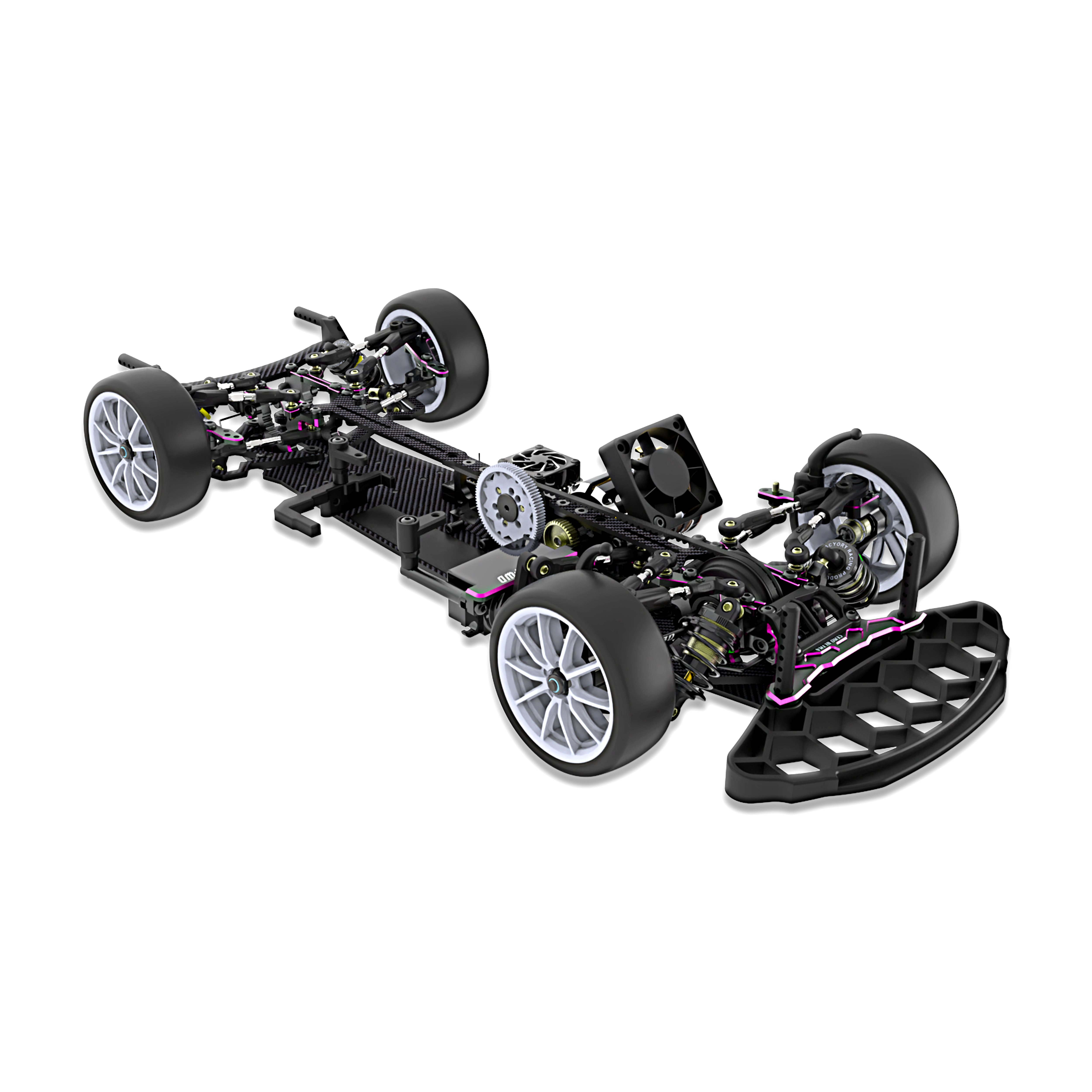 3Racing Cero KIT-CERO FWD VER2.0 Châssis Touring Traction 1/10