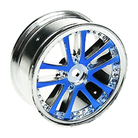 3Racing Parts jante 5 branches 1/10 noir 24mm x4