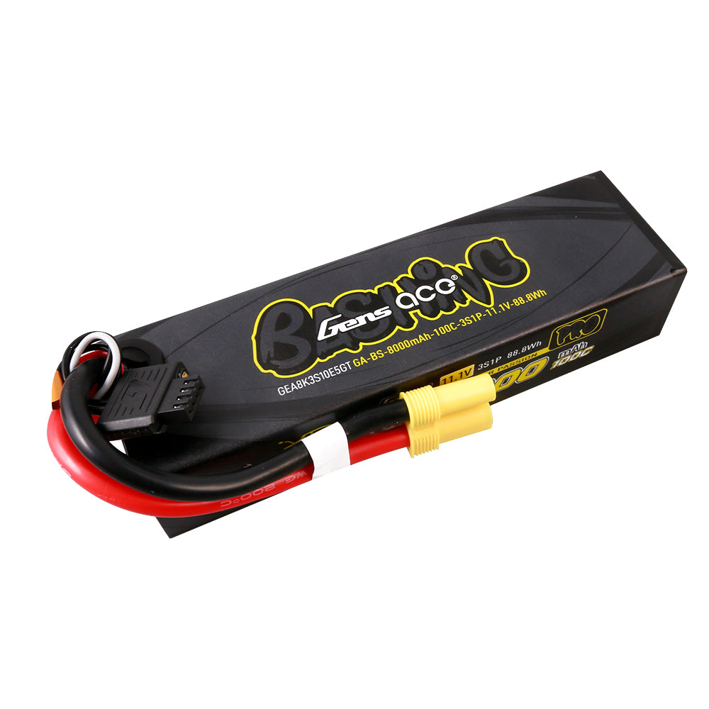 Gens Ace Bashing Pro 8000mAh 3S batterie LiPo 100C EC5