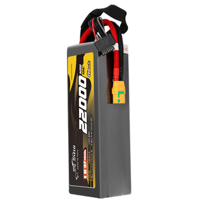 Tattu Semi-Solid Batterie UHV 6S 22000mAh 23.7V XT90S