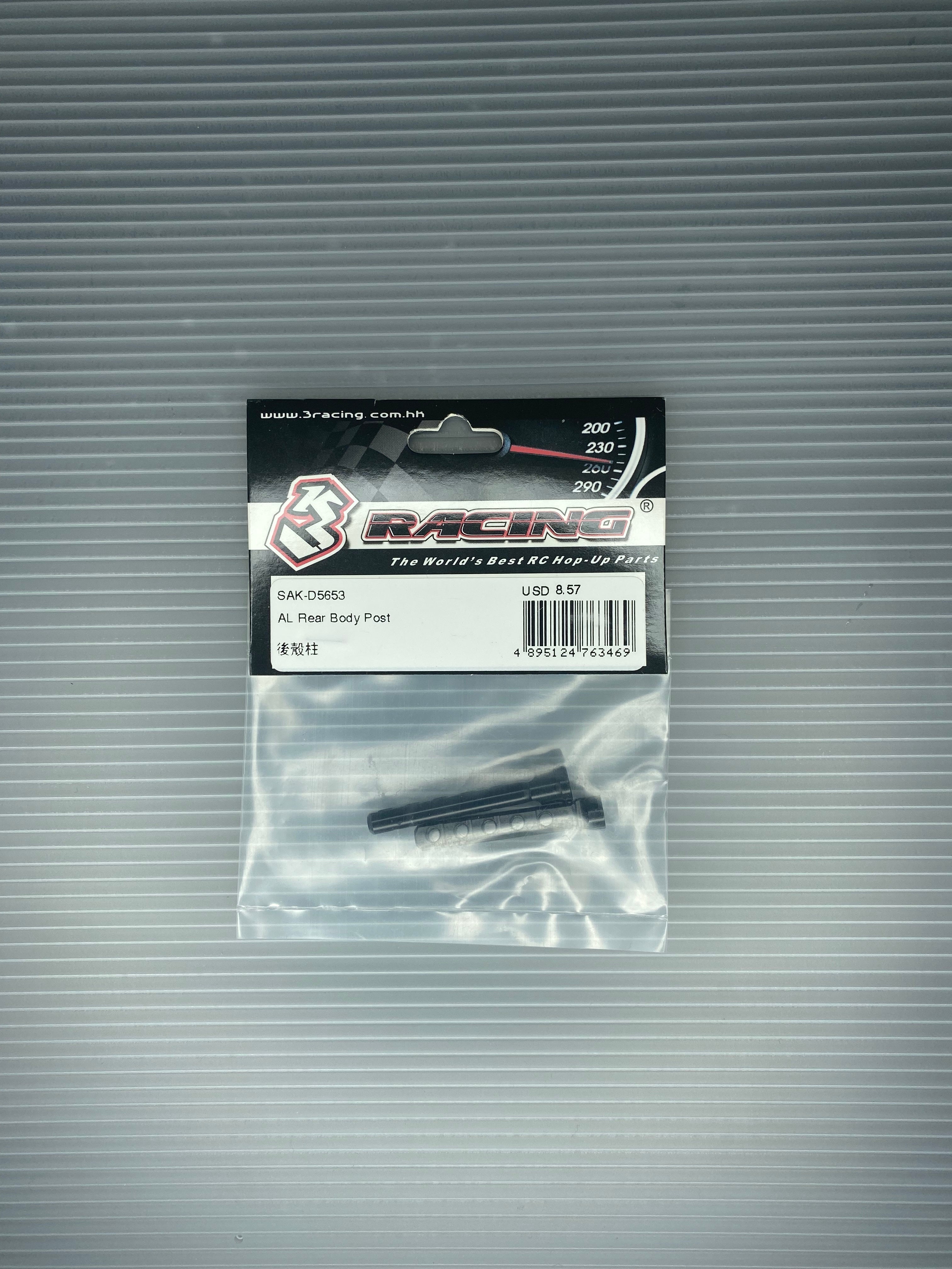 3Racing Sakura SAK-D5653 Support Carrosserie Arrière Alu Long