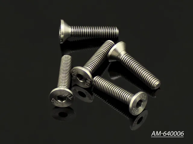 Arrowmax Screws AM-640006 vis titane M3x14 fraisée