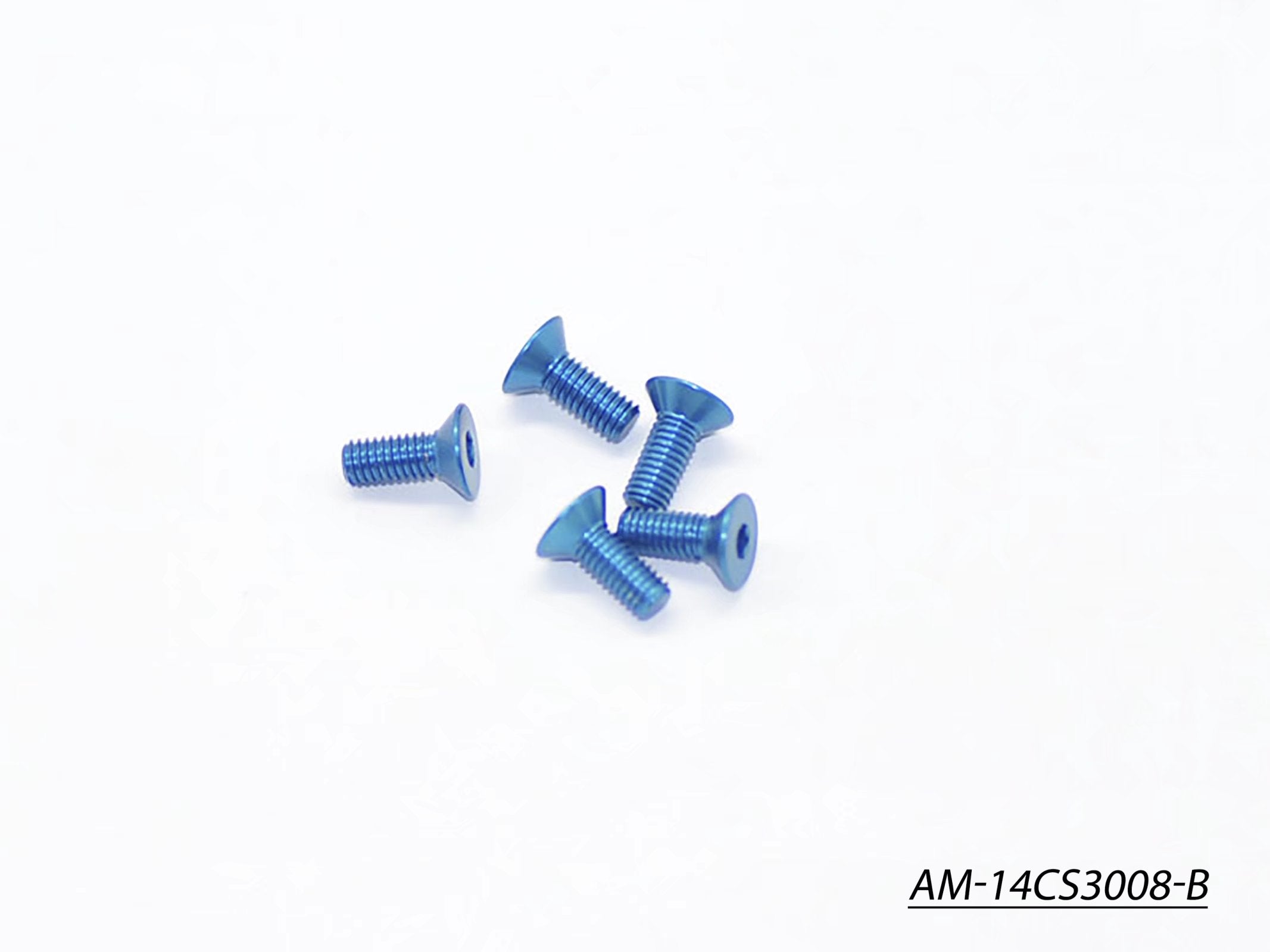 Arrowmax Screws vis alu M3x8 bleue AM-14CS3008-B x5