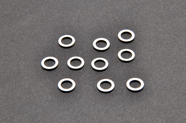 Hobao 230063 Rondelle 5.1x7.5x0.7mm Lot de 10